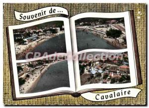 Postcard Modern Cavalaire Var Beach to Boui'labaisse General view