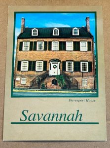 UNUSED POSTCARD - DAVENPORT HOUSE, SAVANNAH, GEORGIA