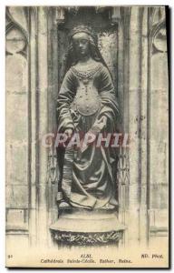 Old Postcard Albi Cathedrale Sainte Cecile Queen Esther