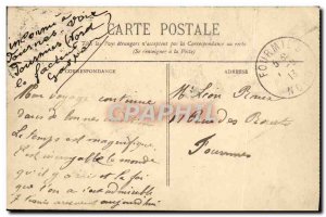 Old Postcard Lourdes Lake