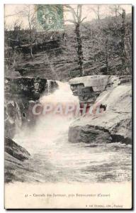 Old Postcard Cascade Jarreux near Bourganeuf