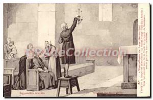 Old Postcard Our Lady of Laus Hautes Alpes lamp oil is the Madonna had said m...