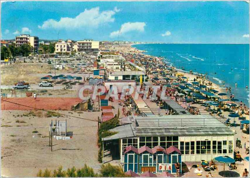 Postcard Modern Misano Adriatico Beach