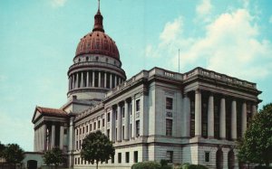 Vintage Postcard State Capitol Building From East Showing Central Unit W. VA