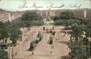 Old Postcard Lyon Place Carnot and the South Course