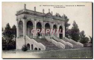 Old Postcard Pontchateau Calvaire Madeleine Scala Sancta