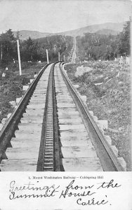 Mount Washington Railway Coldspring Hill Railroad, Train Postcard