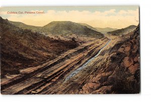 Panama Canal Postcard 1907-1915 Culebra Cut