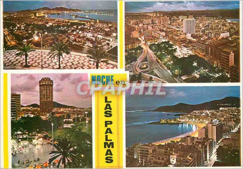 Postcard Modern Las Palmas