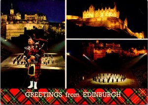 Scotland Greetings From Edinburgh Multi View