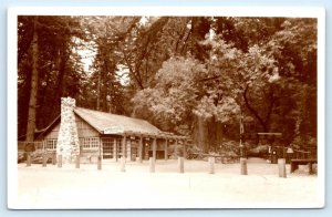 RPPC BOULDER CREEK, California CA~ BIG TREE INN Santa Cruz County 1940s Postcard