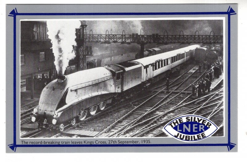 Railway Train, Kings Cross, Silver Jubilee, The Silver Link