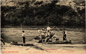 CPA La MALENE - Un Départ de Touristes - Gorges du Tarn (638242)