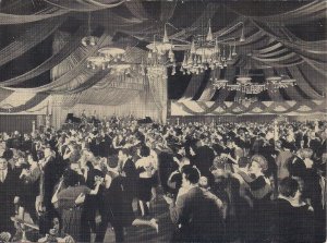 New York NY NYC, Roseland Dance City Hall, 1950's, Interior, People Dancing