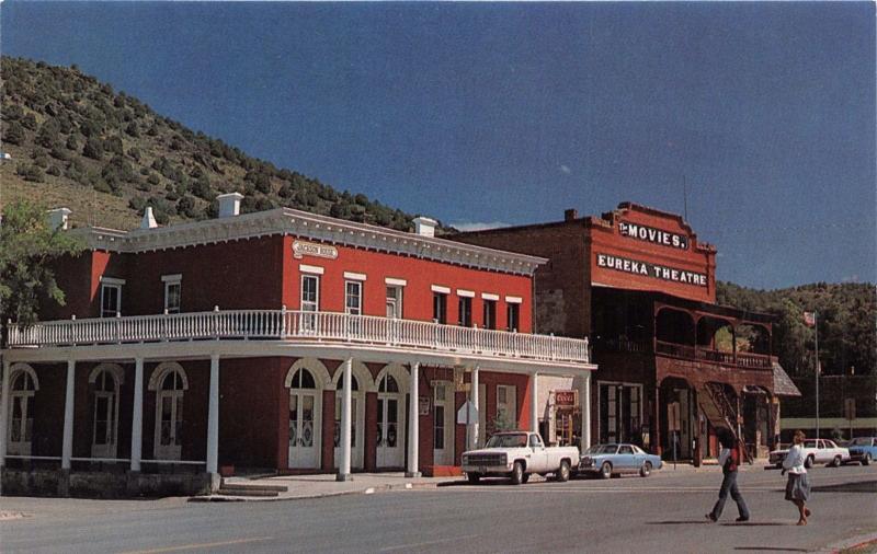 EUREKA NEVADA LONELIEST ROAD IN AMERICA~JACKSON HOUSE~MOVIE HOUSE POSTCARD