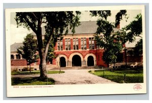 Vintage 1900's Postcard Law School Harvard University Cambridge Massachusetts