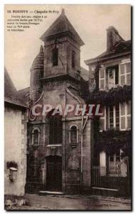 Postcard Old Pontivy Vault St Yvy