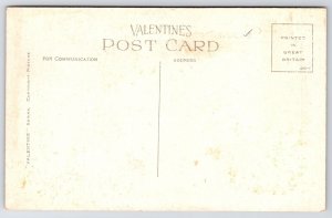 Old Town & Edinburgh Castle~MacGregor Tree & Sword Crest~Plaid Valentine's c1910