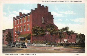 LPS94 Coshocton Ohio Stage Coach Tavern Postcard