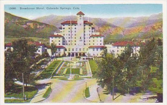 Colorado Colorado Springs Broadmoor Hotel