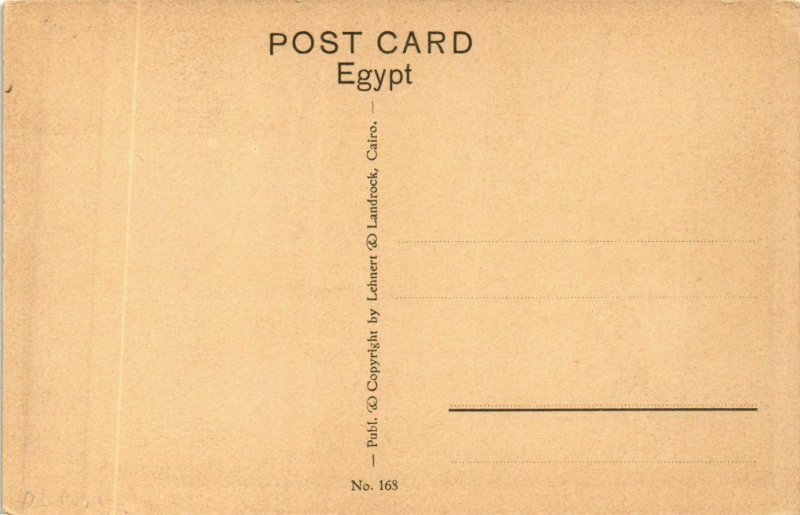 CPA Lehnert & Landrock 168 Suez - Cargo Boats EGYPT (917395)