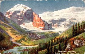 Postcard MOUNTAIN SCENE Canadian Rockies Alberta AB AO0258