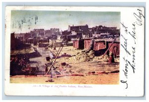 1906 A Village Of The Pueblo Indians New Mexico. Postcard P30E