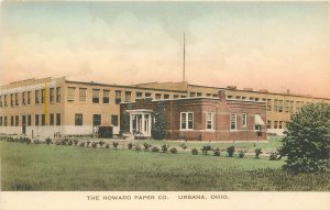 Postcard Ohio Urbana Howard Paper Company Banta Albertype 23-3240