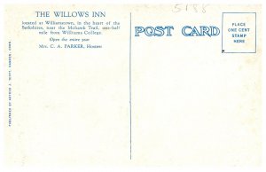 Massachusetts  Williamstown  The Willows Inn