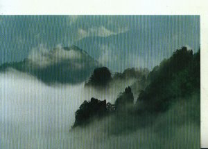 China Postcard - Bamboo Shoot Peak After Rain - Huang Shan - Ref TZ3451