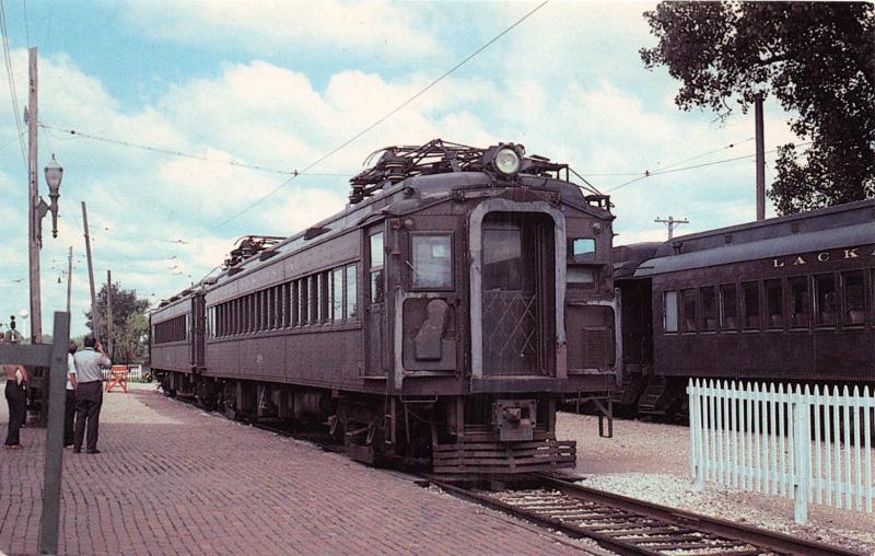 UNION ILLINOIS RAILWAY MUSEUM CENTRAL SUBURBAN 1198-1380 (PULLMAN 1926) POSTCARD