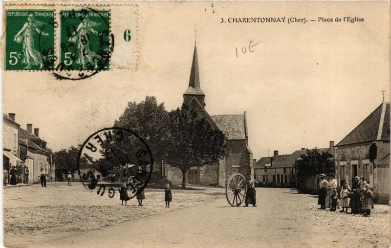 CPA Charentonnay - Place de l'Eglise (634533)