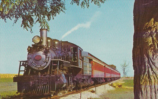Strasburg Railroad Canadian Built Locomotive Number 741 Strasburg Pennsylvania