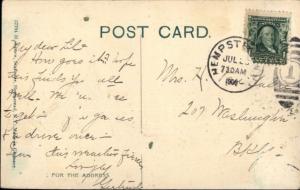 Hempstead Long Island NY Belmont Park c1910 Postcard