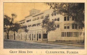 GRAY MOSS INN Clearwater, Florida Pinellas County 1926-27 Vintage Postcard