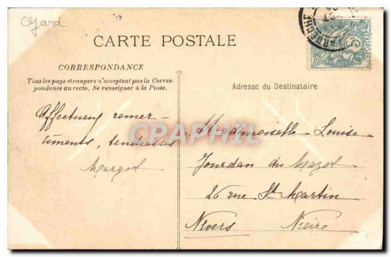 Old Postcard Nimes Vue Generale De La Fontaine
