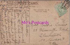 Genealogy Postcard - Davies, 23 Blaencuffin Road, Llanhilleth, Nr Newport GL2265