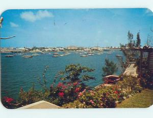 Pre-1980 HARBOR SCENE Hamilton Bermuda hp7365