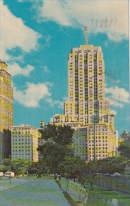 Illinois Chicago Drake Hotel And Palmolive Building North Michigan Avenue 1965