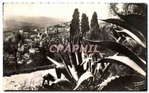 Old Postcard La Cite des Fleurs bis Grasse Vue Generale