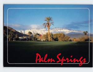 Postcard Palm Springs Municipal Golf Course, Palm Springs, California
