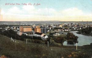 VALLEY CITY, ND North Dakota  CITY BIRD'S EYE VIEW  Barnes County  1911 Postcard