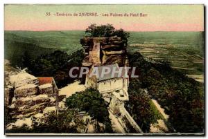 Old Postcard Around The Haut Barr Saverne Ruins