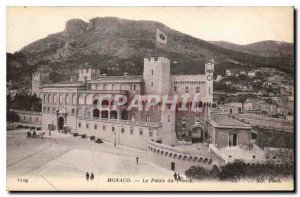 Old Postcard Monaco The Prince's Palace