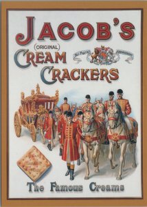 Advertising Postcard - Robert Opie,Jacobs Cream Crackers, Royalty Ref.RR16706
