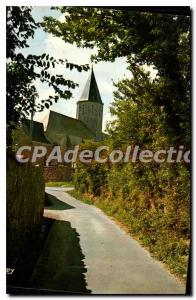 Modern Postcard Normandy Picturesque village church of the sewing boussey