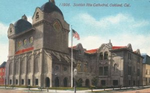 USA Scottish Rite Cathedral Oakland California Vintage Postcard 04.18