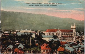 Haiti Port-au-Prince Southern Section takes from Bel Air Heights Postcard C056