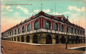 Convention Hall Kansas City Missouri Vintage Postcard C090