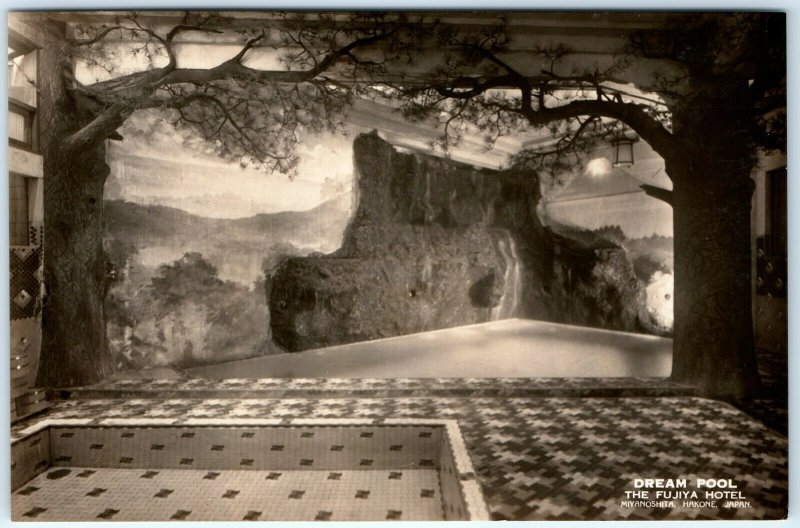 c1910s Miyanoshita, Hakone, Japan Dream Pool Fujiya Hotel G.T. Sun Photo A53